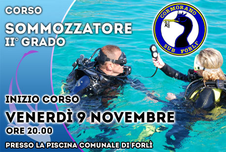 Corso di secondo grado sub a Forlì Corso di secondo grado sub a Forlì